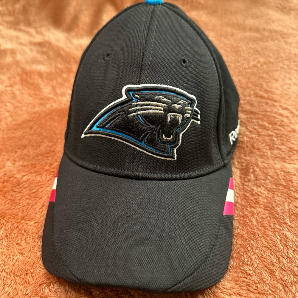 Reebok Black Cap with Panther Logo
